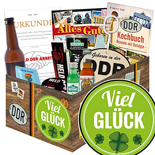 Viel Glück/Männerset DDR/viel Glück Prüfung von ostprodukte-versand