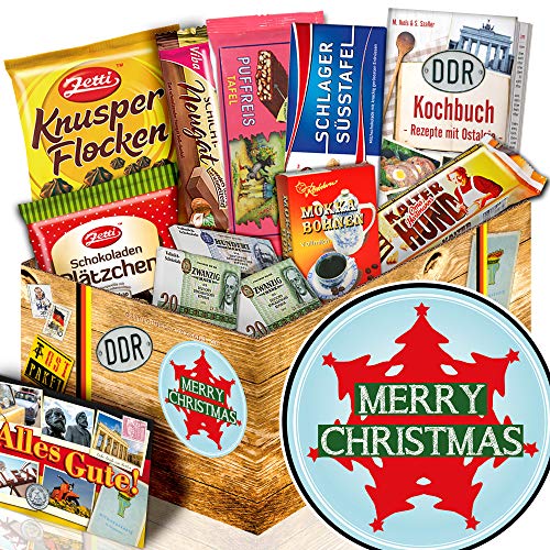 Weihnachtsbaum + Geschenk zu Weihnachten + Geschenk Set DDR Schkolade von ostprodukte-versand