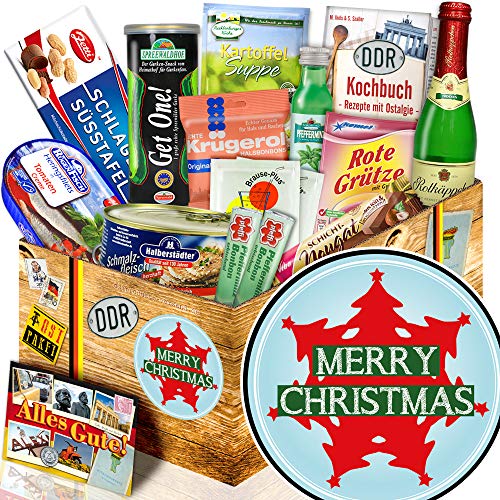 Weihnachtsbaum/Geschenkset Weihnachten/Spezialitäten Box DDR von ostprodukte-versand