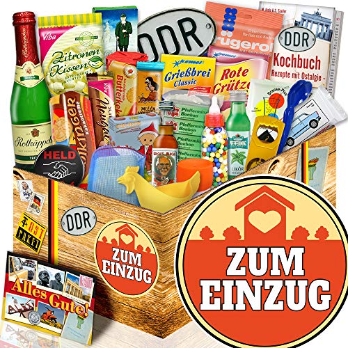 Zum Einzug / Geschenkbox 24er Allerlei / Geschenk zum Einzug für Sie von Ostprodukte-Versand.de