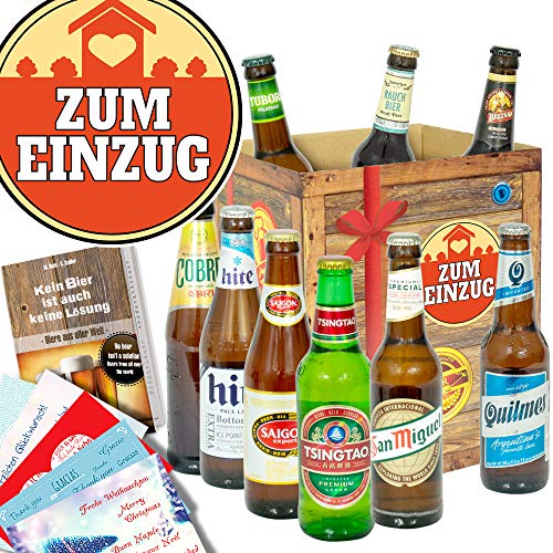 Zum Einzug/Geschenk zum Einzug/Bier der Welt von ostprodukte-versand