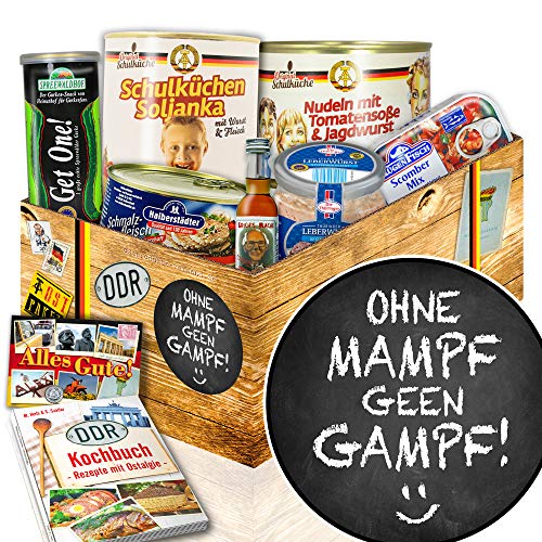 ohne mampf geen Gampf - DDR Paket - Sprüche Geschenkbox - Ostprodukte Set von ostprodukte-versand