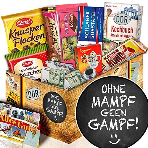 ohne mampf geen Gampf/lustige Sprüche Geschenk/DDR Schokoladen Geschenk von ostprodukte-versand