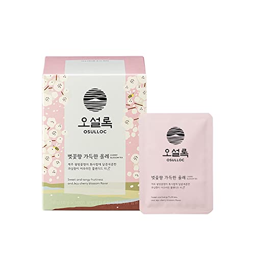 Osulloc Cherry Bloosom Tea mit schwarzer Tee und, Samdayon / 벛꽃향 가득한 올레 1.8 g x 10 von Osulloc