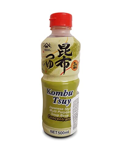 500ml Kombu Tsuyu Konzentrat, Würzsoße für Nudelgerichte, ua. Udon, Soba, Somen, Oden und Nimono von Otsumami-Land