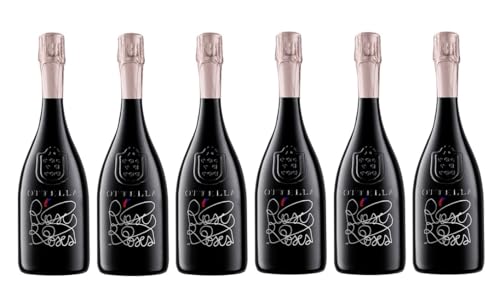 6x 0,75l - Ottella - Roses Roses Brut - Metodo SoloUva - Veneto - Italien - Rosé-Schaumwein brut von Ottella