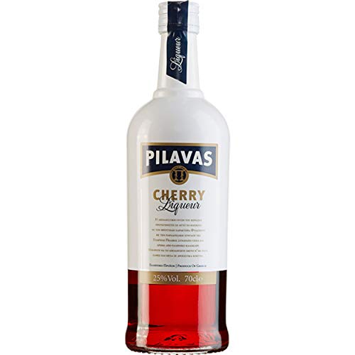 Pilavas Likör Kirsche 700ml 25% griechischer Kirschlikör Cherry Liqueur Aperitif von Ouzo Pilavas