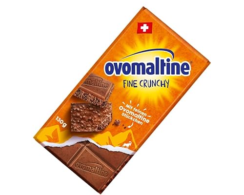 Ovomaltine Fine Crunchy Schokolade 130g von Ovomaltine