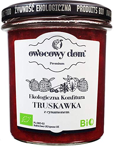 Himbeermarmelade mit Rohrzucker BIO 300 g - OWOCOWY DOM von Owocowy Dom