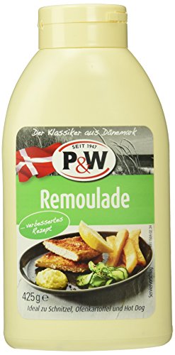 P&W Dänische Remouladen-Sauce, 7er Pack (7 x 425 ml) von P&W