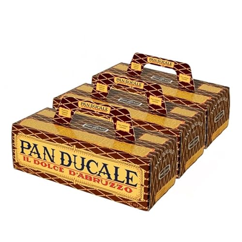 Pan Ducale - Typisches Dessert der Region Abruzzen (Italien) mit Schokolade und Mandeln - 3 x 300 g von PAN DUCALE