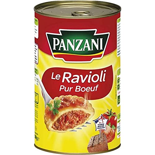 PANZANI The Pure Beef Ravioli Maxi 1,2Kg Format (6er-Set) von PANZANI