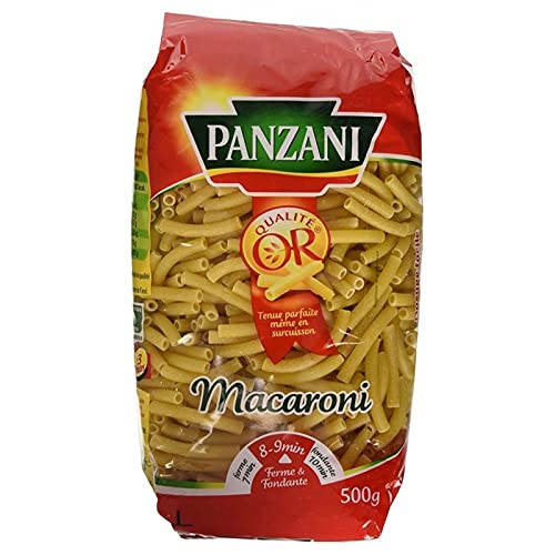 Panzani - Makkaroni 500G - Packung mit 5 von PANZANI