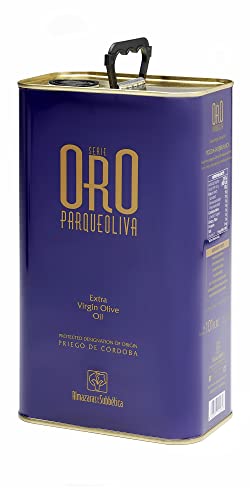 PARQUEOLIVA SERIE ORO - Natives Olivenöl extra - (Picuda und Hojiblanca Sorten) - Dose 3 Liter von PARQUEOLIVA