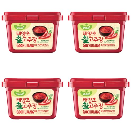 Gochujang HALAL | Delief Red Pepper Paste (4x500g) | Original Chilli Paste aus Korea von PARTHIAN-GROUP