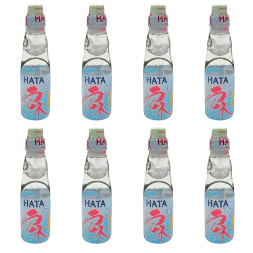 Ramune | HATA KOSEN Ramune Original (8x200ml) | Aromatisiertes, kohlensäurehaltiges Getränk von PARTHIAN-GROUP