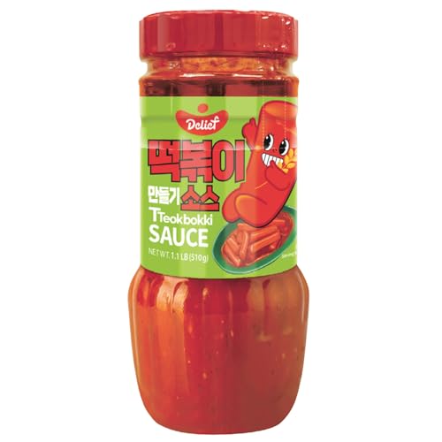 Tteokbokki Soße | Delief Soße (510g) | Original Tteokbokki Sauce aus Korea | Für authentische, koreanische Gerichte von PARTHIAN-GROUP