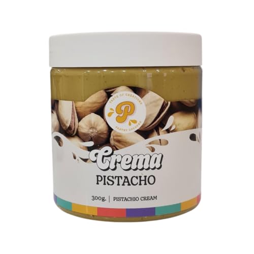 PASTRY COLOURS, Pistaziencreme, Ausgewählte Pistazien für ein Perfektes Pistazienmus, die Sich Perfekt Gehackten Pistazien Kombinieren Lässt und als Pistazienbelag, Verwendet Werden Kann 300 G von PASTRY COLOURS