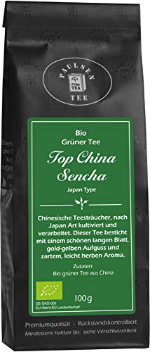 Paulsen Bio Grüner Tee Top China Sencha Japan Type 100g von PAULSEN TEE PURE TEA