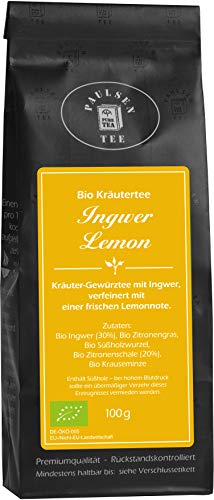 Paulsen Bio Kräutertee Ingwer Lemon 100g von PAULSEN TEE PURE TEA