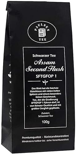 Paulsen Tee Schwarzer Tee Assam Second Flush SFTGFOP1 100g von PAULSEN TEE PURE TEA