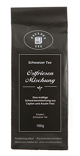 Paulsen Tee Schwarzer Tee Ostfriesen Mischung 100g (38,90 Euro/kg) von PAULSEN TEE PURE TEA