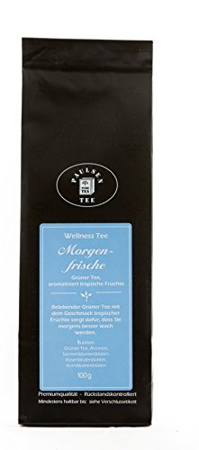 Paulsen Wellness Tee Morgenfrische 100g (49,90 Euro/kg) von PAULSEN TEE PURE TEA