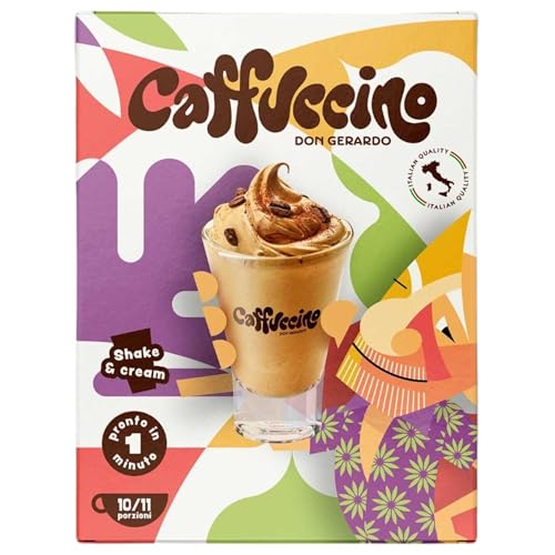 Caffuccino Don Gerardo | Dessert | Italienische Qualität - Shake & Cream - 10-11 Portionen von PE ÄM