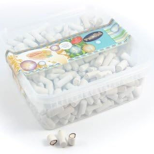 Deine Naschbox | Anis-Lakritz-Stäbchen | 1kg Naschbox | XL Großpackung - Kreide Look - Geschenk zum Schulbeginn - Weiß dragiertes Lakritz Konfekt von PE ÄM