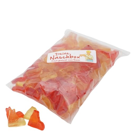 Deine Naschbox | Dom Fruchtgummis | 1kg Nachfüllbeutel | Minimale Verpackung 100% recyclebar - XL Großpackung - Dom Fruchtgummis - weihnachtlich von PE ÄM