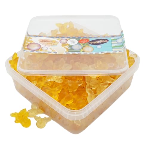 Deine Naschbox | Fruchtgummi Eierpunsch Elche | 1kg Naschbox | XL Großpackung für die Candybar & als Geschenk - Eierpunsch Elche - Weihnachtlich von PE ÄM