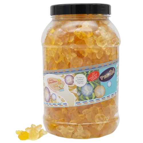 Deine Naschbox | Fruchtgummi Eierpunsch Elche | 2kg Big Pot | XXL Großpackung für die Candybar & als Geschenk - Eierpunsch Elche - Weihnachtlich von PE ÄM