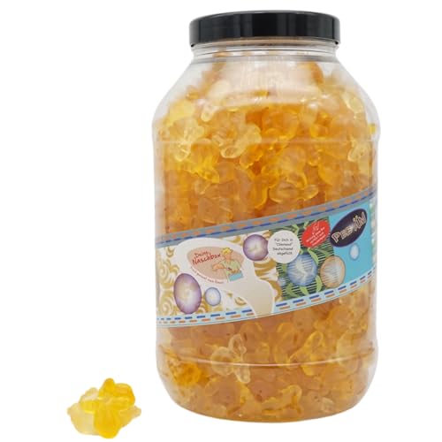 Deine Naschbox | Fruchtgummi Eierpunsch Elche | 3kg Mega Pot | XXL Großpackung für die Candybar & als Geschenk - Eierpunsch Elche - Weihnachtlich von PE ÄM