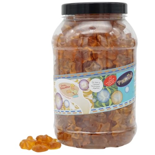 Deine Naschbox | Fruchtgummi Zimtsterne | 2kg Big Pot | XXL Großpackung für die Candybar & als Geschenk - Zimtsterne - Weihnachtlich von PE ÄM