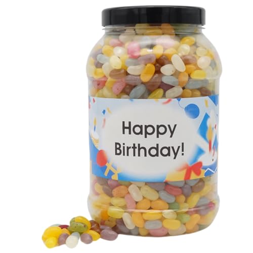 Deine Naschbox | Jelly Beans Mix | personalisierbar | 2kg Big Pot | XXL Großpackung - Motive für viele Gelegenheiten - Geschenk - Gelatinefrei von PE ÄM