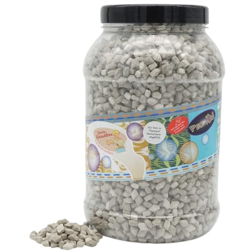 Deine Naschbox | Salmiak Lakritz Diamanten| 2kg Big Pot | XXL Großpackung für Party, Candybar & als Geschenk - Aromatisch würzig - Lakritz von PE ÄM