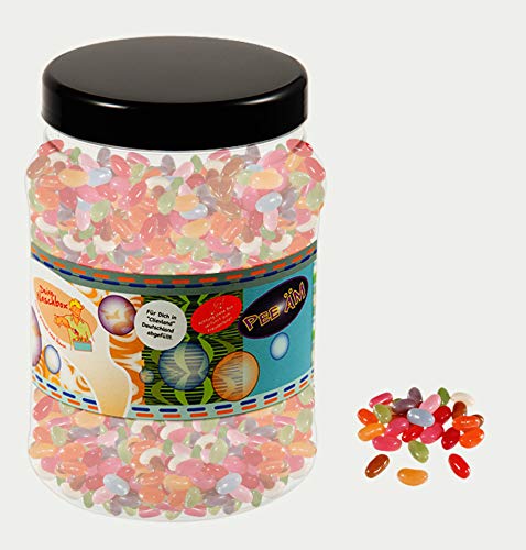 Deine Naschbox | Saure Jelly Beans | 3kg Mega Pot | XXL Großpackung für Party, Candybar & als Geschenk - Dragees - Gelee Bohnen - Frucht Mix von PE ÄM