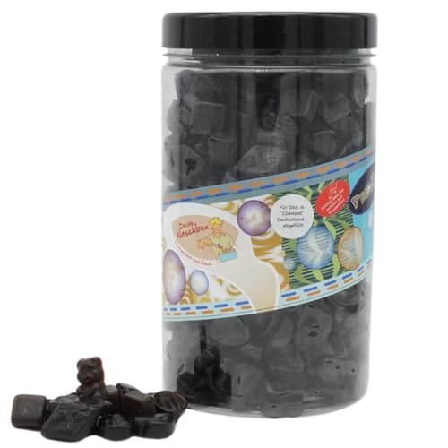 Deine Naschbox | Zuckerfreie Lakritz 5 Sorten Mix| 1kg Small Pot | XL Großpackung für Party, Candybar & als Geschenk - Gelatinefrei - Würzig von PE ÄM