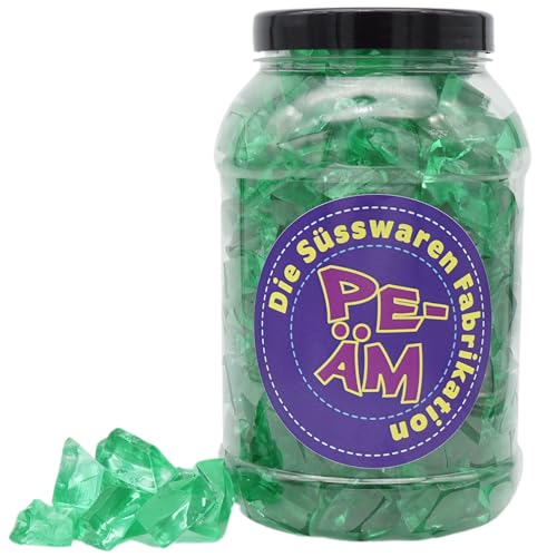 PE ÄM | Zuckerfreie Fruchtgummi Apfel M'Ecks | 2kg Big Pot | XXL Pack für Party, Candybar & als Geschenk | Süß & Saftig | Premiumfruchtgummi von PE ÄM