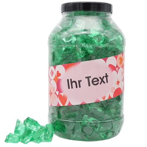 PE ÄM | Zuckerfreie Fruchtgummi Apfel M'Ecks | 3 kg Mega Pot | XXL Packung - Motive für viele Gelegenheiten - Geschenkidee | Premiumfruchtgummi von PE ÄM