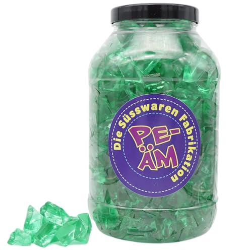 PE ÄM | Zuckerfreie Fruchtgummi Apfel M'Ecks |3kg Mega Pot | XXL Pack für Party, Candybar & als Geschenk | Süß & Saftig | Premiumfruchtgummi von PE ÄM