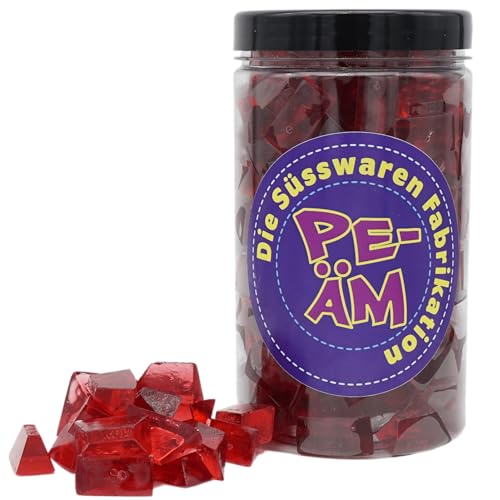 PE ÄM | Zuckerfreie Fruchtgummi Erdbeer M'Ecks | 1kg Pot | XL Packung für Party, Candybar & als Geschenk | Süß & Saftig | Premiumfruchtgummi von PE ÄM