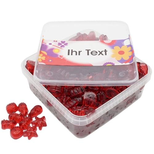 PE ÄM | Zuckerfreie Fruchtgummi Erdbeer Meerestiere | 1kg Naschbox | XL Packung - Motive für viele Gelegenheiten - Geschenkidee | Süß & Saftig von PE ÄM