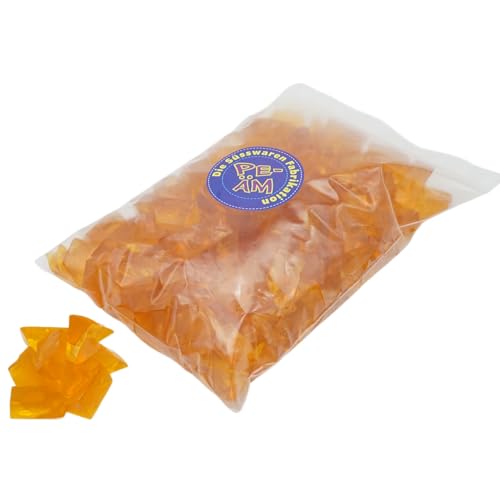 PE ÄM | Zuckerfreie Fruchtgummi Mandarine M'Ecks | 1kg Nachfüllbeutel | Minimale Verpackung 100% recyclebar | Süß & Saftig | Premiumfruchtgummi von PE ÄM