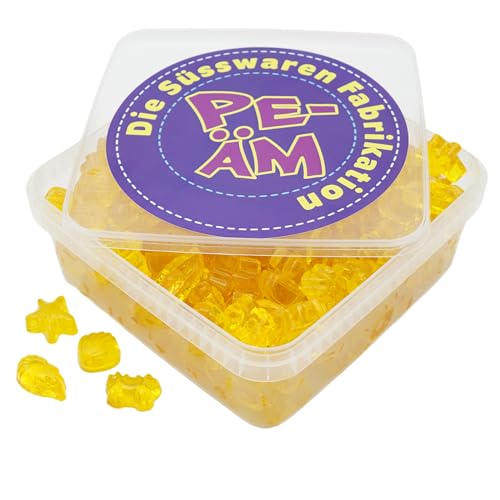 PE ÄM | Zuckerfreie Fruchtgummi Zitrone Meerestiere | 1kg Naschbox | XL Pack für Party, Candybar & als Geschenk | Süß Saftig | Premiumfruchtgummi von PE ÄM