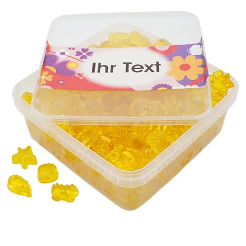 PE ÄM | Zuckerfreie Fruchtgummi Zitrone Meerestiere | 1kg Naschbox | XL Packung - Motive für viele Gelegenheiten - Geschenkidee | Süß & Saftig von PE ÄM