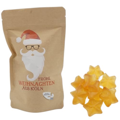 Santa Cool Beutel |Gefüllt mit 150g Fruchtgummi Zimtsternen von PE ÄM