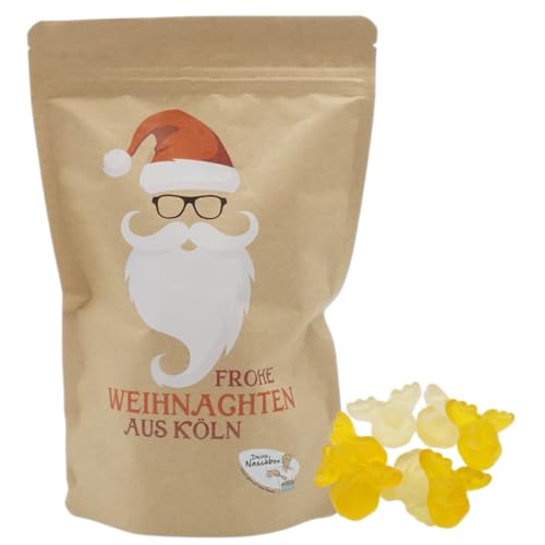 Santa Cool Beutel |Gefüllt mit 450g Fruchtgummi Eierpunsch Elchen von PE ÄM