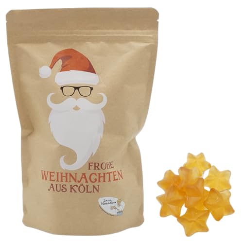 Santa Cool Beutel |Gefüllt mit 450g Fruchtgummi Zimtsternen von PE ÄM