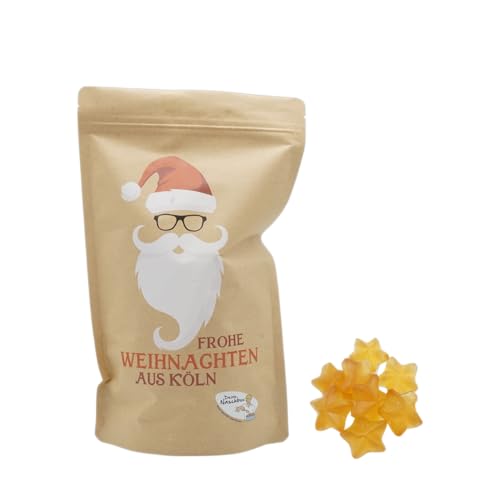 Santa Cool Beutel |Gefüllt mit 800g Fruchtgummi Zimtsternen von PE ÄM